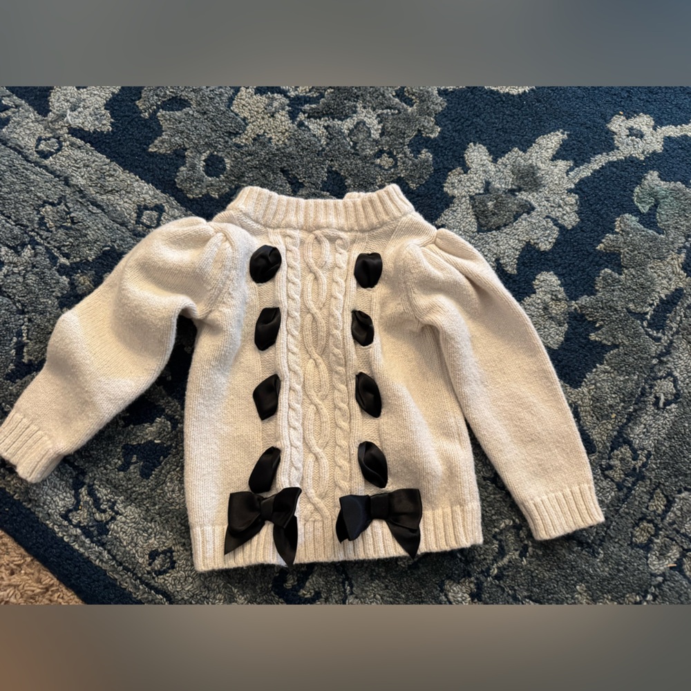 Janie and Jack Sweater 

Cream and Black